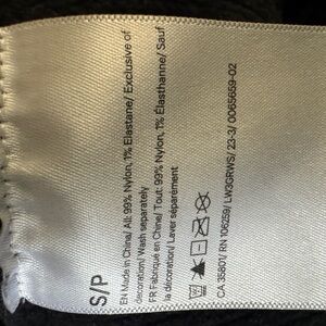 V neck vest sweater , plush material